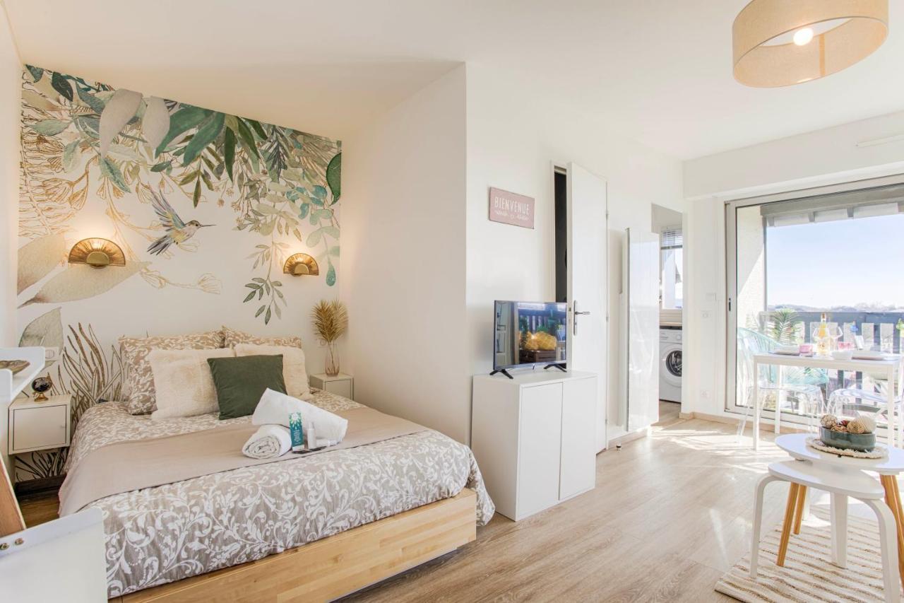 Appartement Cosy Avec Vue Imprenable Sur Cabourg - Acces Direct Plage - Proche Centre Ville Eksteriør billede